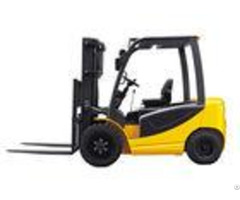 Ac Dc Type Electric Forklift Truck 2000kg With Full Free Lifting 3280kg Service Weight
