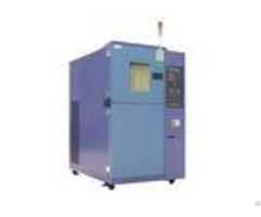 Two Zone Temperature Testing Equipment Environmental Interior Stainless Steel Plate
