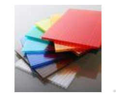 Customized Length Flat Polycarbonate Roofing Sheets For Construction Decoration
