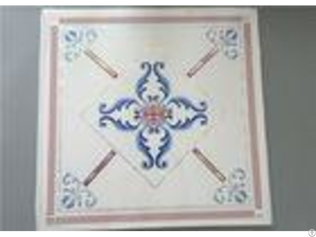 High Intensity White Pvc Ceiling Tiles For Bathrooms Various Colors Patterns