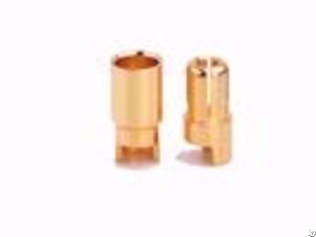 Amass Gold Plated 6 0mm Bullet Connectors For Rc Model