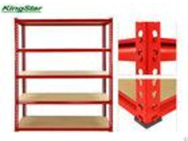 Customized Household Boltless Racking System 175 Kg Capa 90lx35wx180hcm