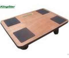 Wooden Heavy Duty Furniture Dolly With Anti Slip Square Area And Pvc Seal 300kg Capacity