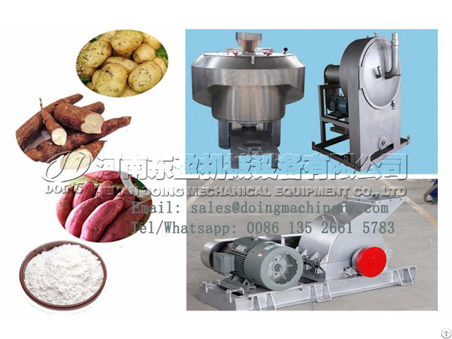 Turnkey Project Cassava Starch Production Machinery