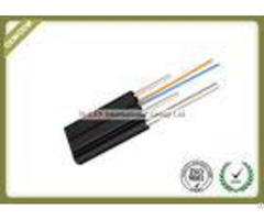 Outdoor Ftth Fiber Optic Drop Cable Single Mode With Pvc Or Lszh Jacket