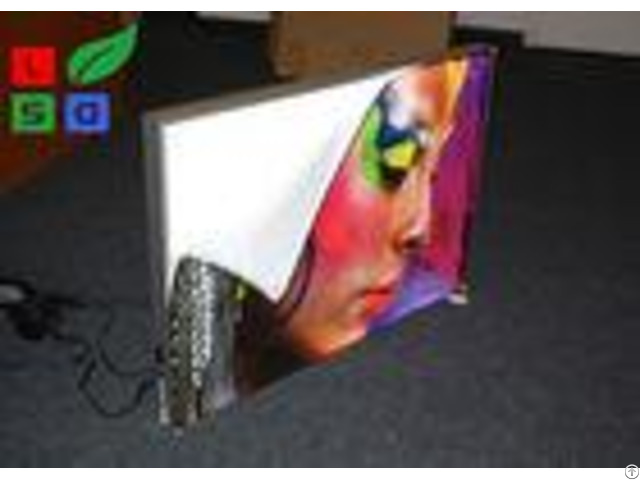 28mm Depth Thin Led Fabric Light Box On Off Switch For Art Show And Exhibition