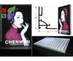 45mm Thickness Led Frameless Fabric Light Box Single Side For Clothes Retail Display