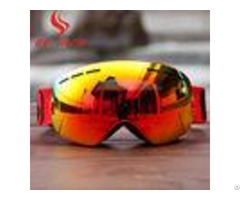 Customized Tpu Frame Interchangeable Lens Snowboard Goggles With Three Layer Foam