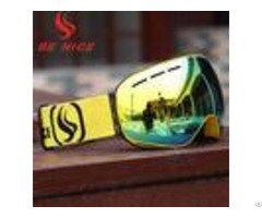Winter Cycling Mirror Snow Ski Goggles For Low Light Conditions With Pc Lens