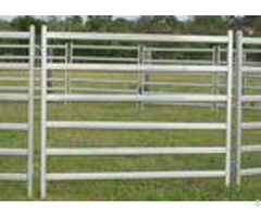 Galvanized Steel Cattle Yard Panels Anti Oxidizing Property Excellent Pressure Resistance