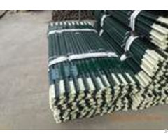 Heavy Duty Green Metal T Post Farm Fence Posts Bituminous Painted Surface