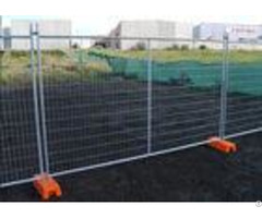 Anti Corrosion Secure Temporary Metal Fence Panels For Construction Site