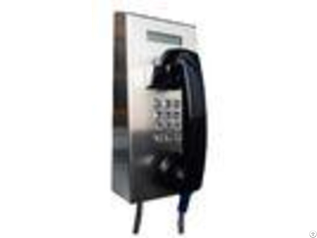 Ip65 Vandal Resistant Telephone Stainless Steel Robust Housing For Tunnel Control Room