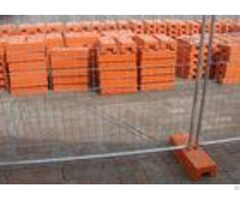 Bright Color Australian Temporary Fencing Rust Proof With Plastic Feet