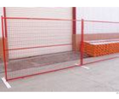 Pvc Coated Temporary Site Welded Mesh Fencing Full Accessories Metal Feet