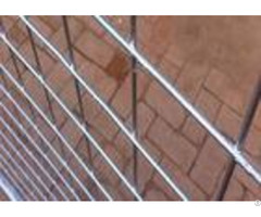 Pre Galvanized Frame Temporary Fence Panels 4mm Diameter Custom Color