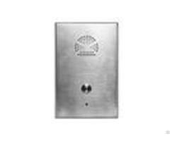 Rugged Stainless Steel Sip Elevator Emergency Phone For Wall Mounting