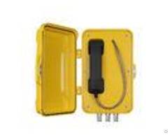 Voip Speed Dial Outdoor Telephone Box For Heavy Duty Chemical Power Industry