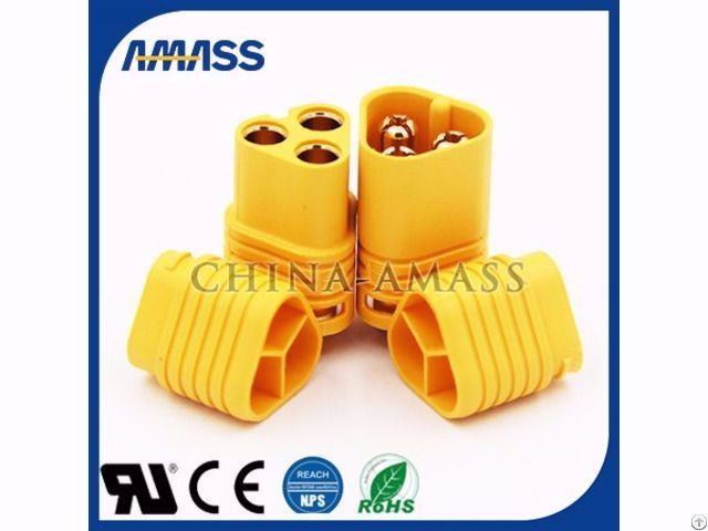 High Current Connector 3pin Plug Mt60 For Drone