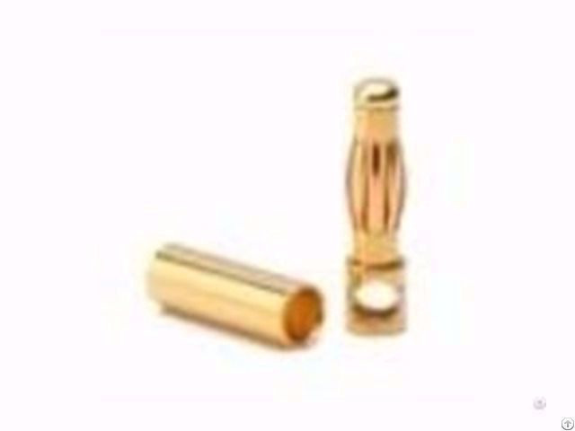 Gold Plated 4 0mm Bullet Socket High Current Plug From Amass