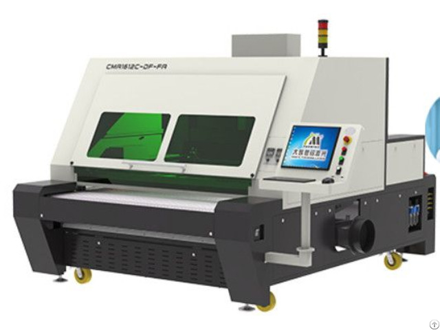 Double Heads Asynchronous Laser Cutting Machine For Vamp Cut