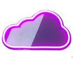 Nice Cloud Led Neon Signs Hazard Free Environment Friendly Material
