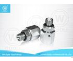 Bsp Thread Hydraulic Pipe Fittings With Ed Seal Cushion And Metric Female 24 Degree Cone