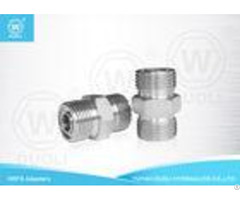 Carbon Steel Hydraulic Male Orfs Adapter Thread O Ring Pipe Fittings