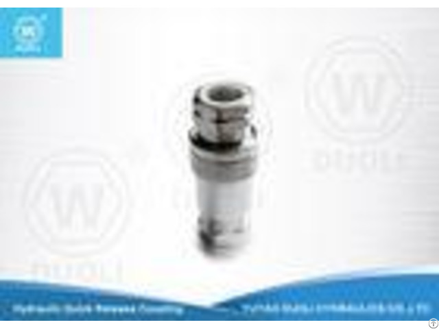 Push And Pull Type Hydraulic Quick Connect Couplings By Carbon Steel