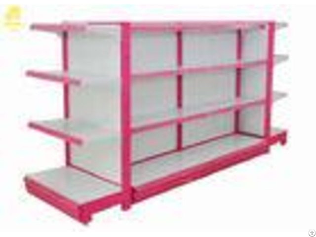 Cold Rolled Steel Gondola Retail Display Shelving1200x400x1600mm Dimension