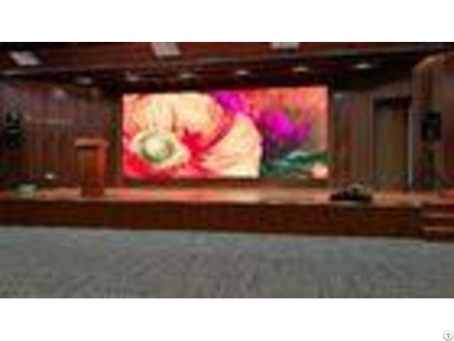 Floor Standing Indoor Rental Led Screen Die Casting Aluminum Super Light Weight