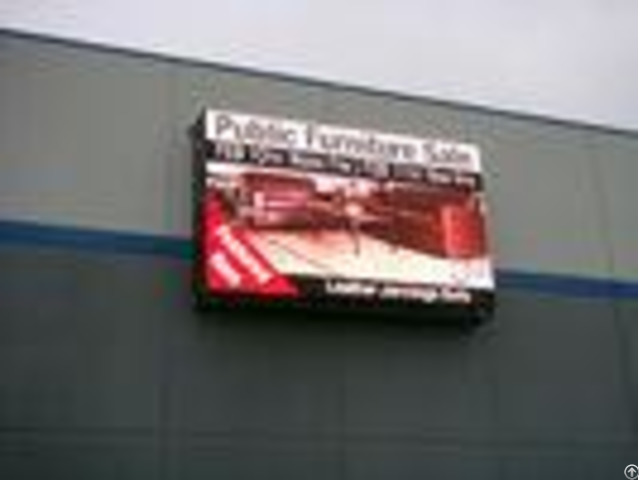 Double Sided P5 Outdoor Advertising Led Display High Flatness For Supermarket