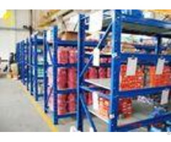 P Type Beams Storage Racking Systems Anti Corrosion Medium Duty Warehouse Shelving