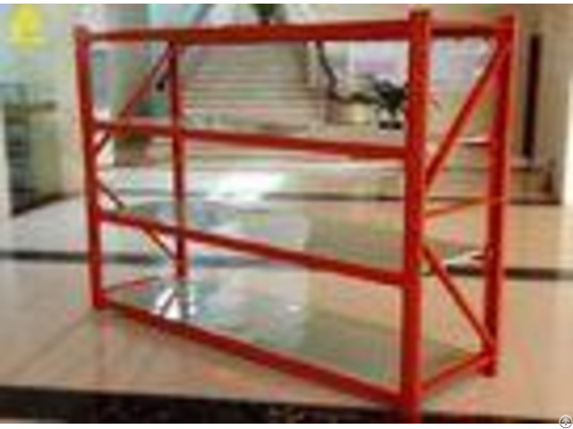 Corrosion Protection Medium Duty Racking System Metal Warehouse Shelving Systems