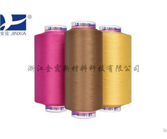 Chemical Fiber Dope Dyed 100 Percent Polyester Yarn Dty