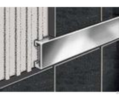 U Shape Aluminum Listello Border Tile Profile Living Room Wall Application