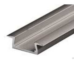 Flat Slim Thin Led Aluminum Profile Channelextrusiondurable Customized Lenth