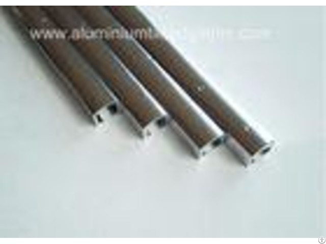 Narrow Aluminium Channel Profiles Finishing Edge Anodized Polished Silver Effect