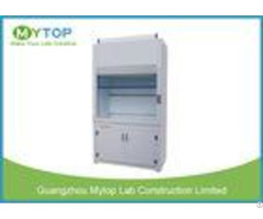 Polypropylene Laboratory Fume Hood Cabinet For Science Lab Chemical Resistance
