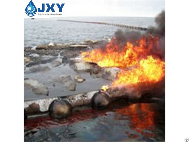 Fireproofing Oil Spill Boom