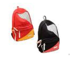 Fashionable Large Durable Backpack For High School Students Red Black Yellow