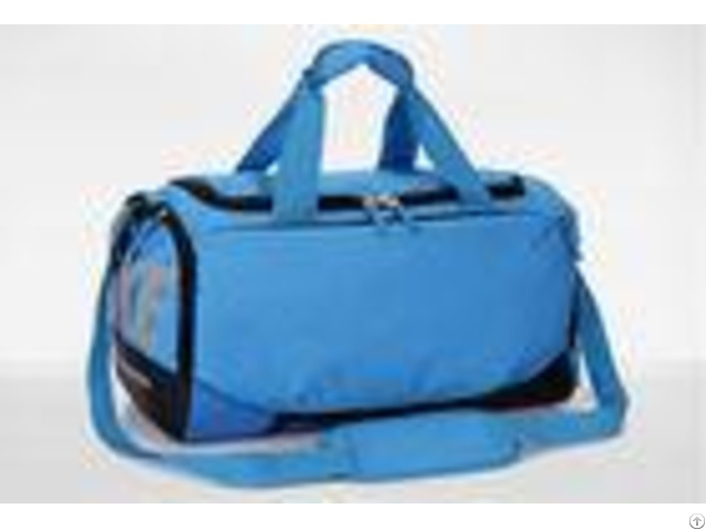 Mens Travel Duffel Bag Oem Nylon Ripstop Blue Sports Bags Lightweight