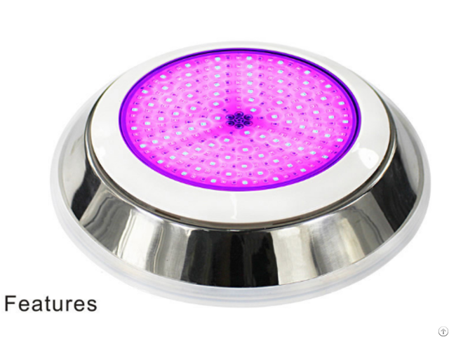 Stainless Steel Rgb Led Swimming Pool Light