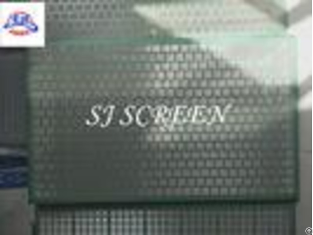 Simple Perforation Pattern Solid Control Shaker Screen High Efficiency