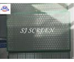 Simple Perforation Pattern Solid Control Shaker Screen High Efficiency