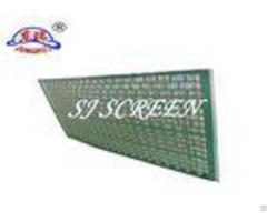 Mud Separation Shale Shaker Screen 316 Stainless Steel Material 85 Percent 93 Percent Filter Ratin