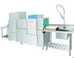Stainless Steel Rack Conveyor Dishwasher Eco M260ph 20kw 56kw For Restaurant