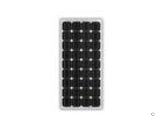 Aluminum 80w Mono Crystal Solar Panel 21 6v Circuit Voltage Low Iron Glass