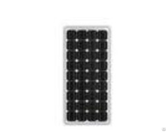 Aluminum 80w Mono Crystal Solar Panel 21 6v Circuit Voltage Low Iron Glass