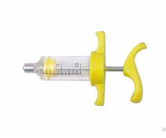 Veterinary Plastic Steel Syringe Type H